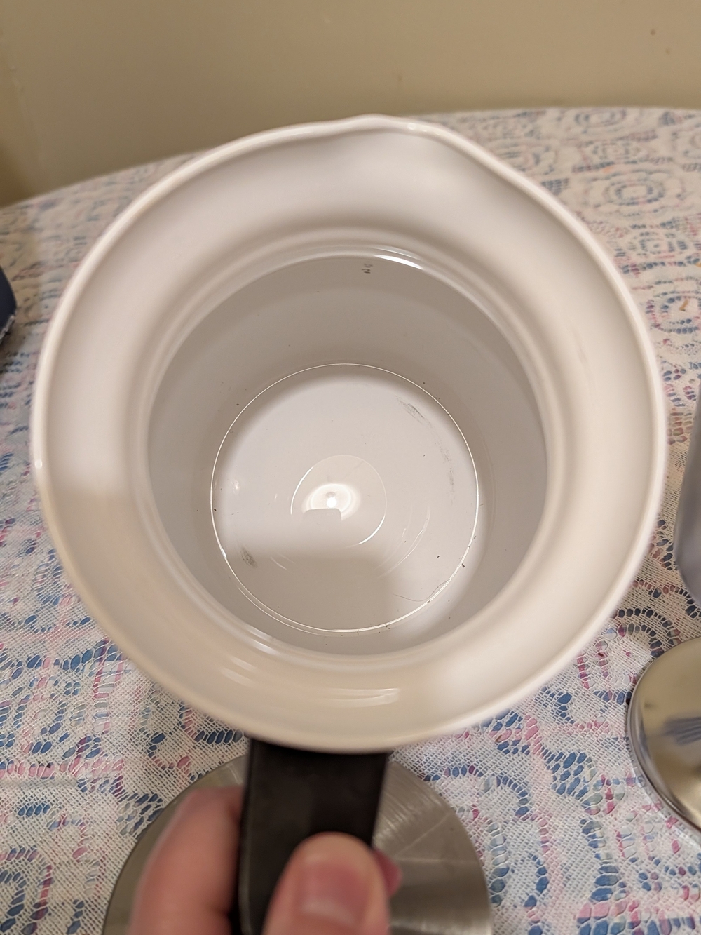 Corningware 6 Cup Percolator W All Parts - Picture 6 of 8